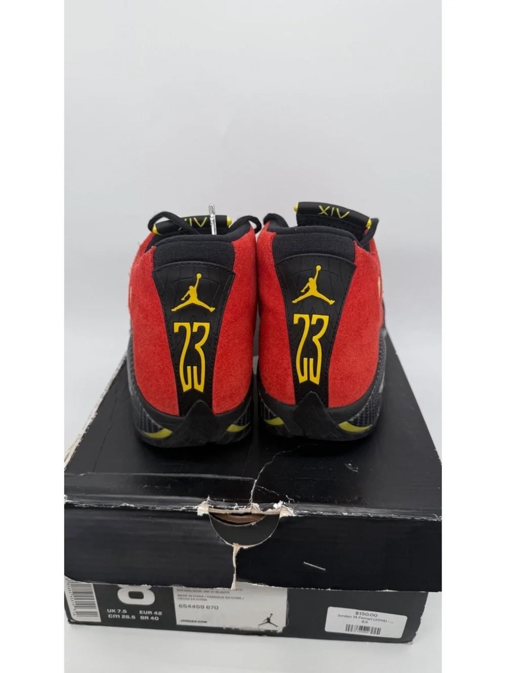 Jordan Brand Air Jordan 14 Retro Ferrari Size 8.5